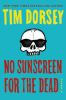 Book cover for "No sunscreen for the dead".