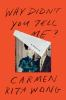 Book cover for "Why didn't you tell me?"