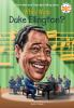 Book cover for "Who was Duke Ellington?".