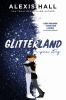 Book cover for "Glitterland"