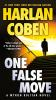 Book cover for "One false move"