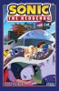 Book cover for "Sonic the Hedgehog".