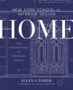 Book cover for "New York School of Interior Design home"