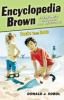 Book cover for "Encyclopedia Brown tracks them down"