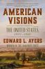 Book cover for "American visions"