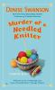 Book cover for "Murder of a needled knitter".