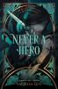 Book cover for "Never a hero".