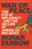 Book cover for "War on peace".