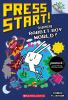 Book cover for "Super Rabbit Boy world!".