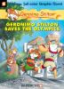 Book cover for "Geronimo Stilton saves the Olympics".
