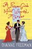Book cover for "A fiancée's guide to first wives and murder".
