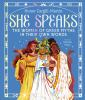 Book cover for "She speaks"
