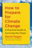 Book cover for "How to prepare for climate change"