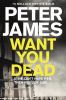 Book cover for "Want you dead".