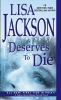 Book cover for "Deserves to die".