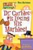 Book cover for "Dr. Carbles is losing his marbles!".