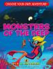Book cover for "Monsters of the deep".