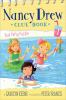 Book cover for "Pool party puzzler".