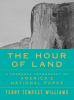 Book cover for "The hour of land"
