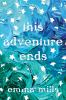 Book cover for "This adventure ends"