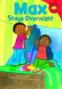 Book cover for "Max stays overnight"