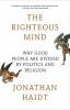 Book cover for "The righteous mind"