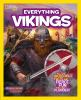 Book cover for "National Geographic Kids everything Vikings".
