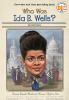 Book cover for "Who was Ida B. Wells?".