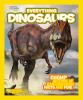 Book cover for "Everything dinosaurs".