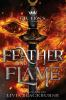 Book cover for "Feather and flame".