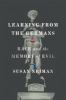 Book cover for "Learning from the Germans".