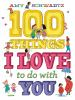 Book cover for "100 things I love to do with you".
