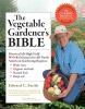 Book cover for "The vegetable gardener's bible"