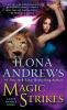 Book cover for "Magic strikes".