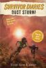 Book cover for "Dust storm!".