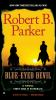 Book cover for "Blue-eyed devil"