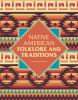 Book cover for "Native American folklore & traditions"