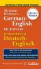 Book cover for "Merriam-Webster's German-English dictionary"