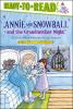 Book cover for "Annie and Snowball and the grandmother night".