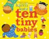 Book cover for "Ten tiny babies"