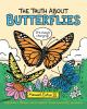 Book cover for "The truth about butterflies"