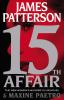 Book cover for "15th affair".