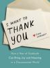 Book cover for "I want to thank you"