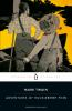 Book cover for "The adventures of Huckleberry Finn"
