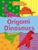 Book cover for "Origami dinosaurs"