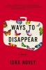 Book cover for "Ways to disappear"