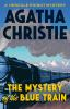 Book cover for "The mystery of the blue train".