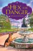 Book cover for "A hex for danger"