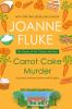 Book cover for "Carrot cake murder".