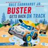 Book cover for "Buster gets back on track".